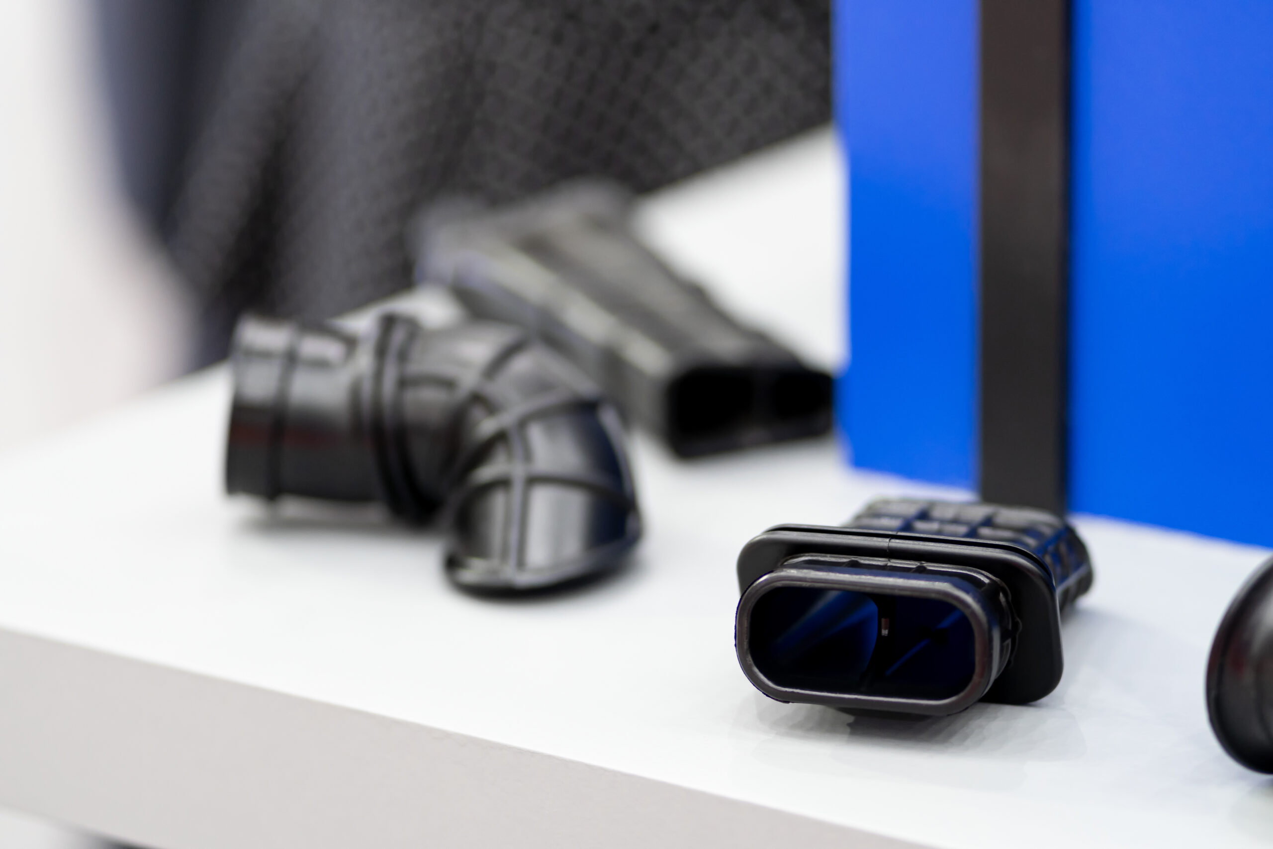 Plastic and rubber parts of automotive manufacturing by high pre